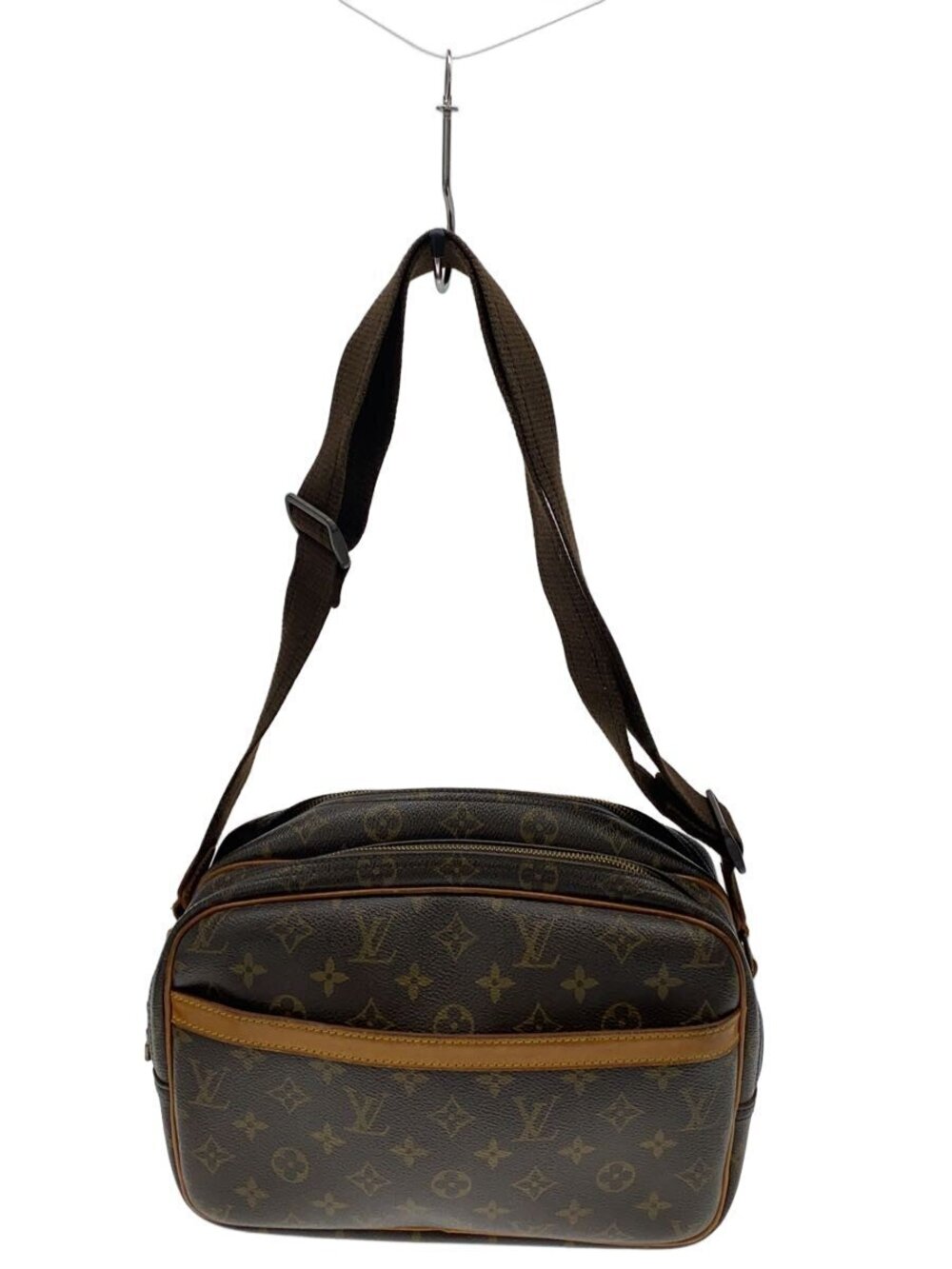 LOUIS VUITTON Reporter Monogram Canvas Brown Monogram